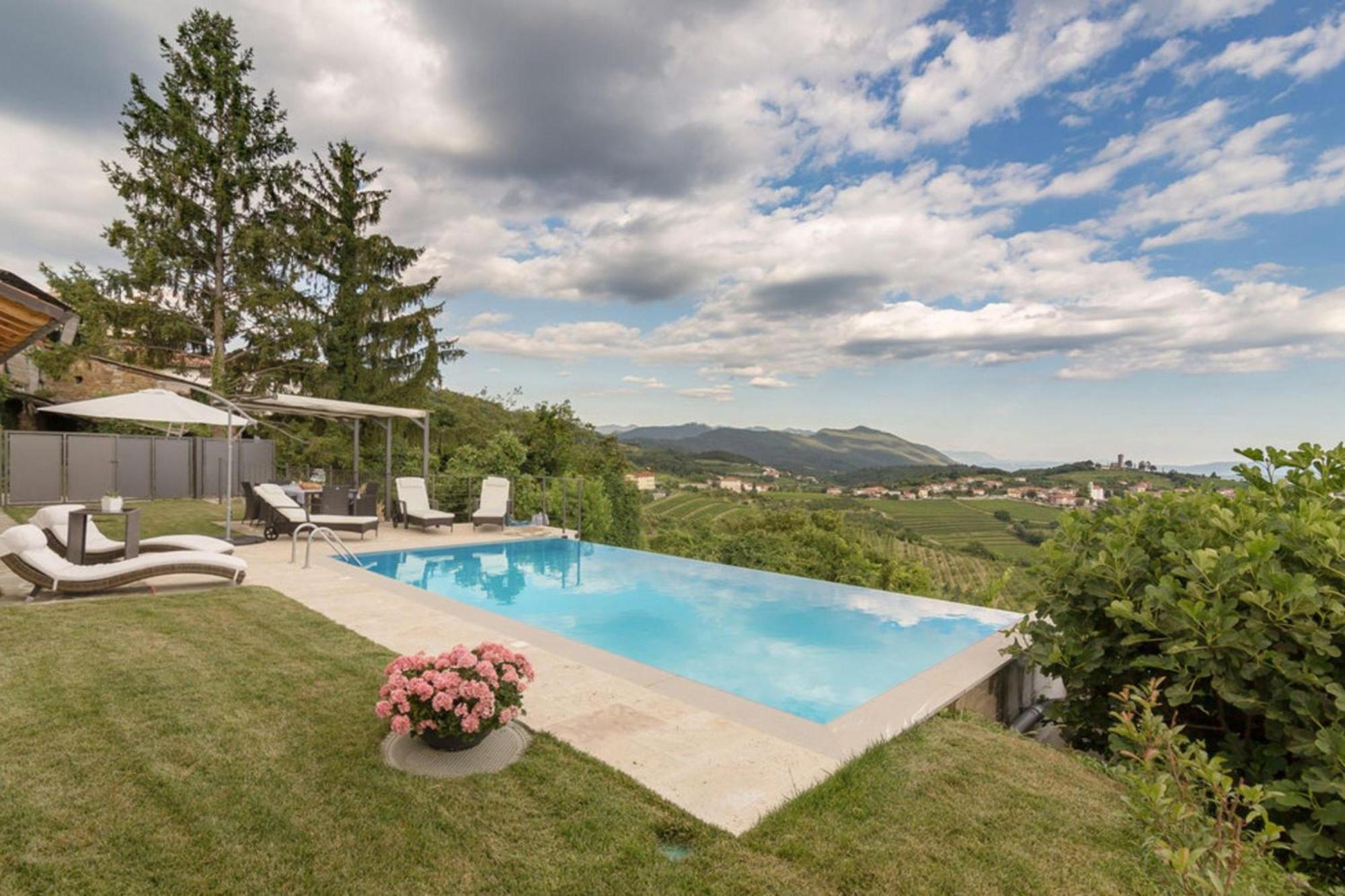 Pool & Sauna Villa Gizela - Happy Rentals Kojsko 외부 사진
